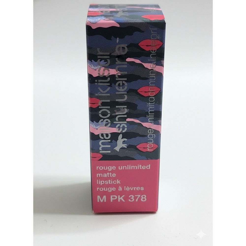 Shu Uemura Maison Kitsuné‎ Lipstick M PK 378 Matte DISCONTINUED RARE